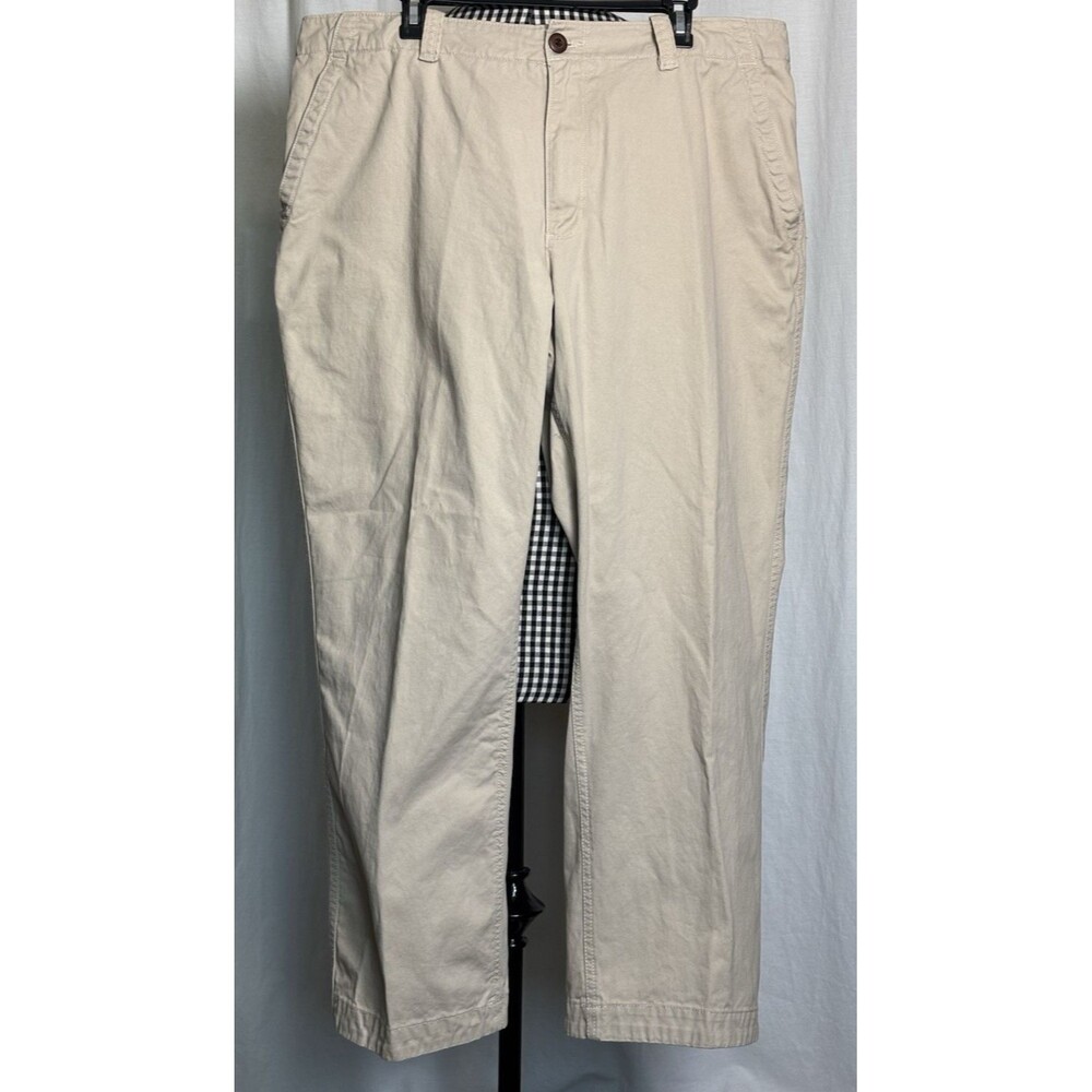 Red Head Brand Flat Front Khaki Pants 100% Cotton Size 40x30